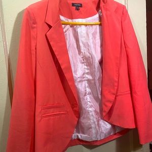 Peach blazer